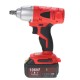 108VF 12800mAh 330Nm Brushless Cordless Electric Wrench Impact Driver Power Tool Rechargeable Lithium Battery Household Drill