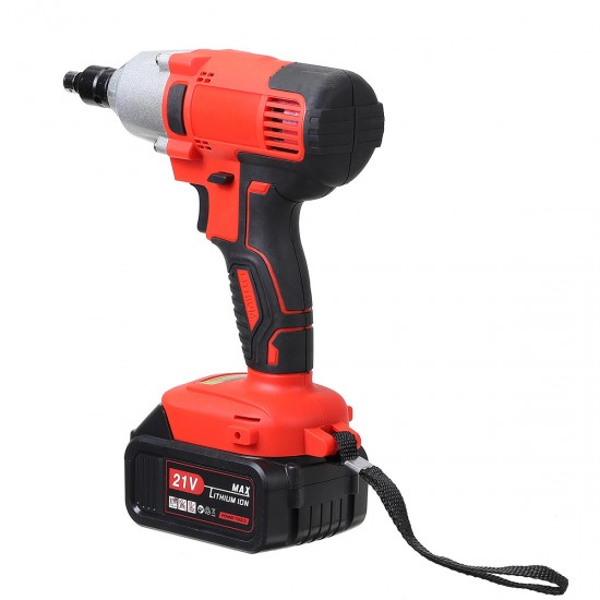 1/2inch 350N.m 1600W Brushless Cordless Electric Impact Wrench 15000mAh Battery