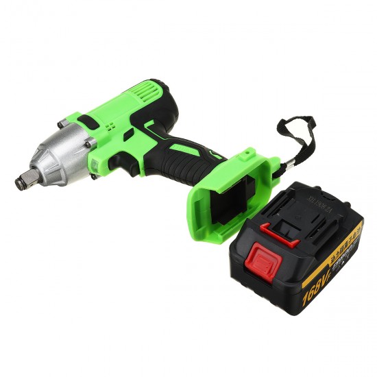 168VF 19800mAh 330NM Electric Impact Wrench Li-ion Battery Rechargeable Power Tool