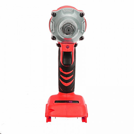 18V 1/2inch 10000mAh Brushless Cordless Impact Wrench 350Nm Electric Drilling Tool with LED Light