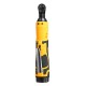 18V Power Cordless Ratchet Wrench Li-ion Electric Wrench 4200mah Max. Torque 65 Compact Size Battery and Charger