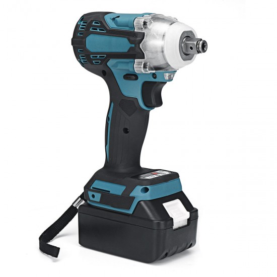 2 in1 18V 800N.m Electric Wrench Screwdriver Brushless Cordless Electric 1/2inchWrench 1/4inchScrewdriver W/ 2 Batteries