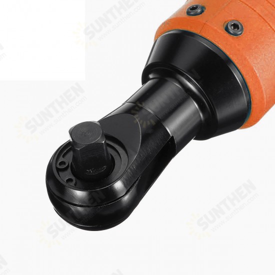 Cordless 3/8Inch Electric Ratchet Wrench Set Right Angle Wrench Power Ratchet Tool w/ 1Pcs Lithium-Ion Battery