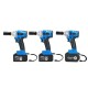 Electric Screwdriver Brushless Cordless Drill Wireless Electric Wrench Impact Power Tools With 2 Bat