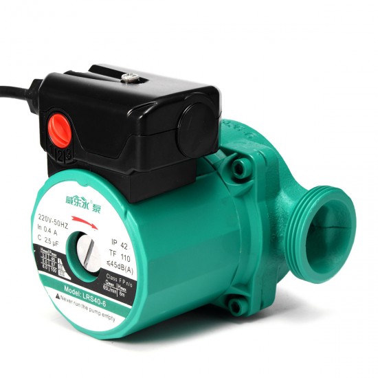 100W 1.5Inch BSP Hot Water Circulation Pump Circulator Pump For Heater System