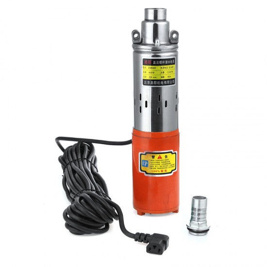 250W 12V/24V/48V Submersible Water Pump Portable Stainless Steel Water Pumping Device