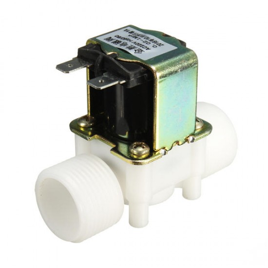 3/4inch AC 220V Solenoid Valve Electric Water Valve N/C Control Equipment