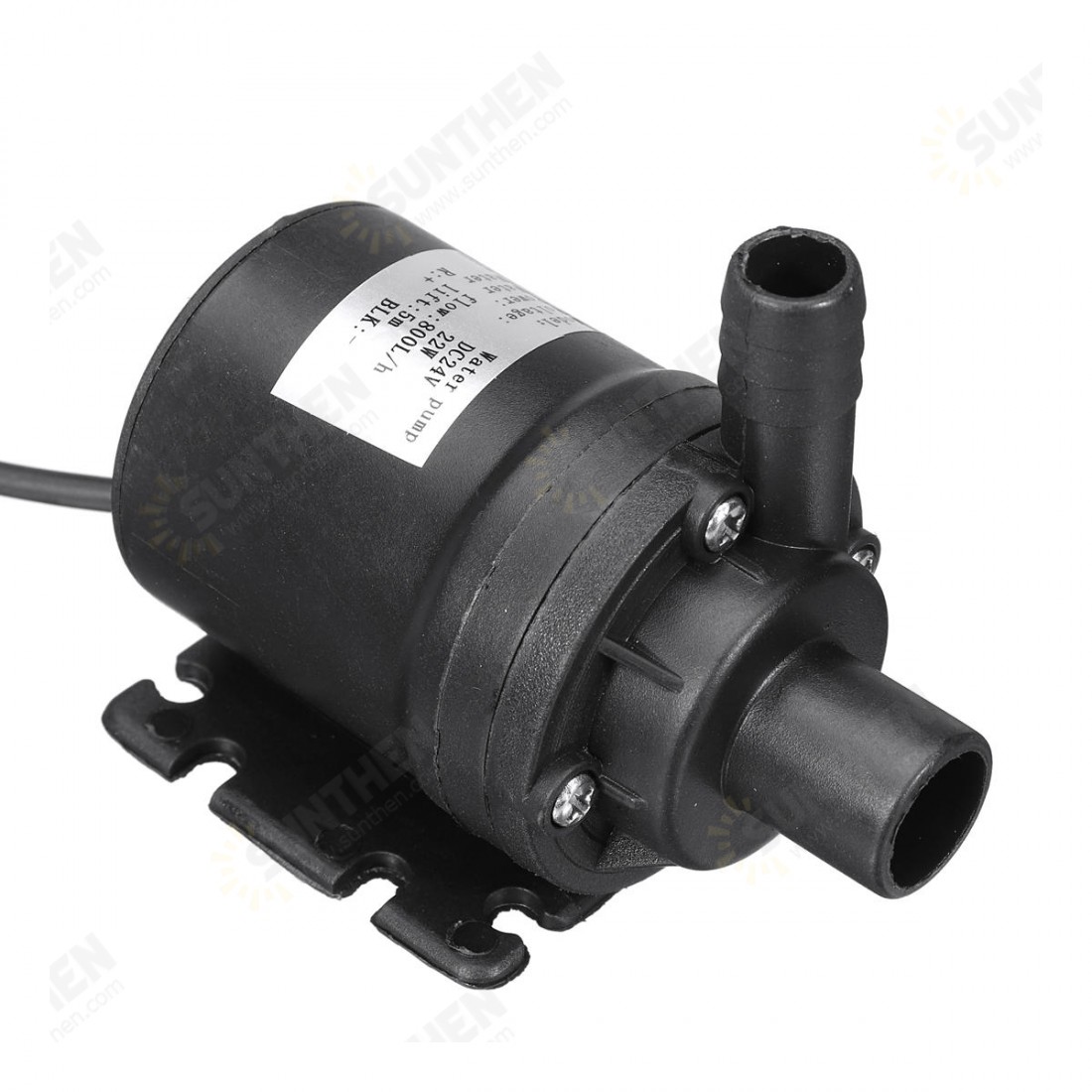 800L/H 24V DC 5M Submersible Hot Water Circulation Pump Solar Brushless ...