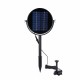 9V 2W 190L/H Solar Power Panel Water Pump Ground Water Pool Floating Fountain