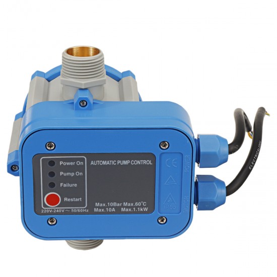 Automatic Pump Controller Max. 10 Bar Pressure Pump Water Constant Booster Electronic Control Household Garden Tools