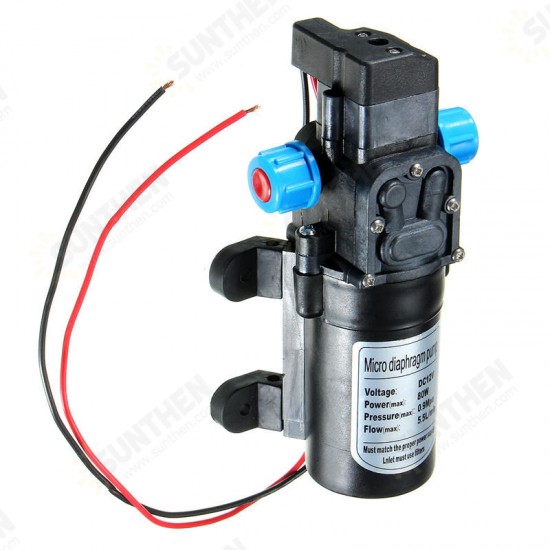 DC12V 80W 0142 Motor 5.5L/Min High Pressure Diaphragm Water Self Priming Pump