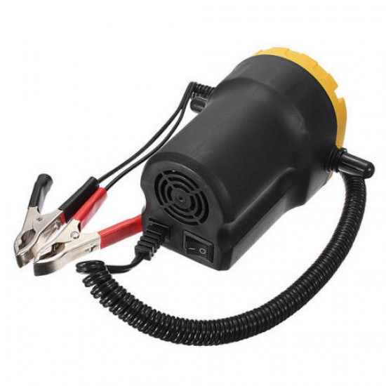 Engine Oil Pump 24V 12V Electric Diesel Fluid Sump Extractor Scavenge Exchange Transfer Suction Pump Boat Motorbike