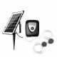 Solar Powered Panel Air Oxygenator Pond Fish Air Pump Aerator Fish Tank Pond