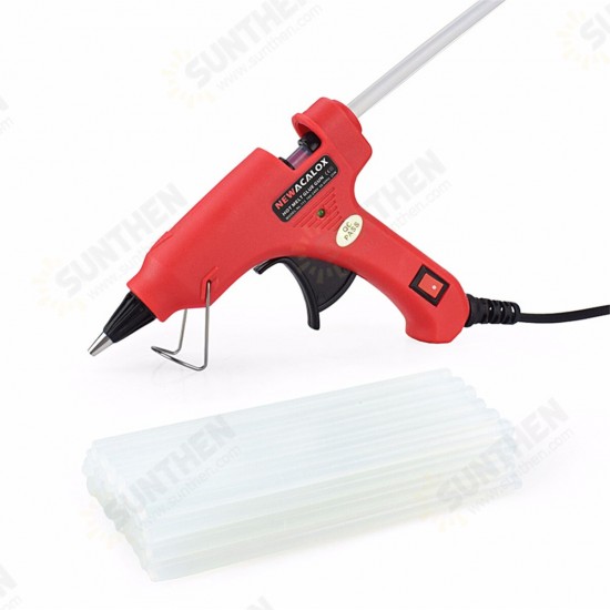 220V/110V 60W DIY Adjustable Temperature Electric Solder Iron Welding Kit Screwdriver Glue Guns Repair Carving Rework Station Accessories with Kit Bag