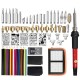 71Pcs Durable Soldering Iron Tips Kit Prime Metal Welding Tool for Welding Soldering