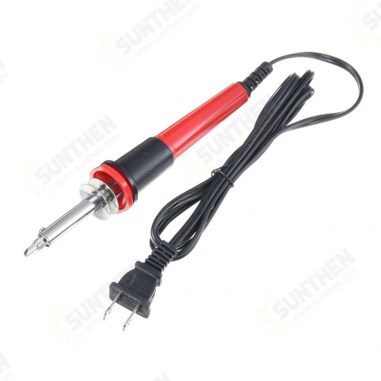 7Pcs 220V 30W Adjustable Electric Temperature Welding Solder Iron Tool Kit