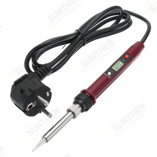 936H 80W LCD Digital Thermostat Adjustable Lead Electric Soldering Iron Mini Soldering Station