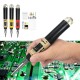 AC 220V Portable 12 in 1 Butane Gas Soldering Iron Set Welding Pen Kit Tools