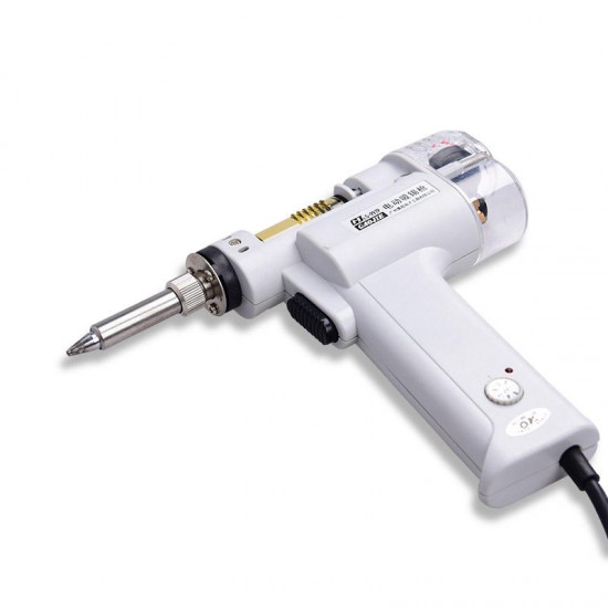 GJ S-998P 220V 100W Electric Vacuum Double-Pump Solder Sucker Desoldering Gun Soldering Iron