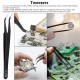 Digital Soldering Iron kit Electric Soldering Iron Desoldering Pump Soldering Tools with On-Offf Switch