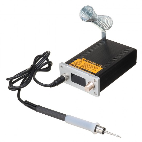 T210 Soldering Station with 3pcs Soldering Tips Compatible JBC 210 Soldering Station Portable Reballing Station Welding Tools BGA Rework Station