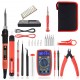 80W LCD Electric Soldering Iron Kit Screwdriver Desoldering Pump Wire Pliers Welding Repair Tool Set EU/US Plug