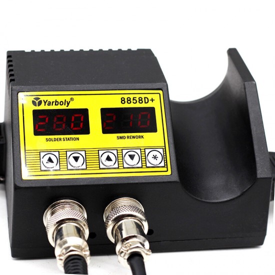 8858D Hot Air Gun Portable BGA Rework Solder Station Hot Air Blower Soldering Hairdryer For SMD PCB Repair