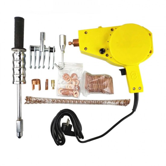 1300A Mini Spotter Spot Welder Spot Welding Machine Car Sheet Metal Repair Tools Garage Dent Puller