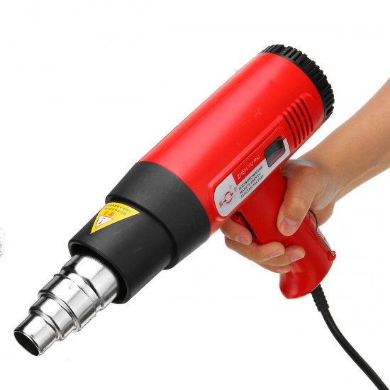 1600W/2000W Industry Grade Plastic Welding Hot Air Torch Machine Adjustable Temperature Tool