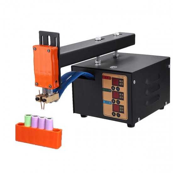 220V 3KW Battery Spot Welding Machine Extended Arm Welding Machine with Pulse & Current Display