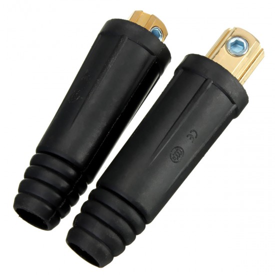 A Pair of 10-25mm2 European Electric Welding Machine Rapid Connectors