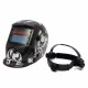 Black Skull Auto Darkening Solar Welding Grinding Welder Helmet Mask