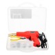 Car Bumper Hot Stapler Plastic Welding Torch Fairing Auto Body Tool Repair Set