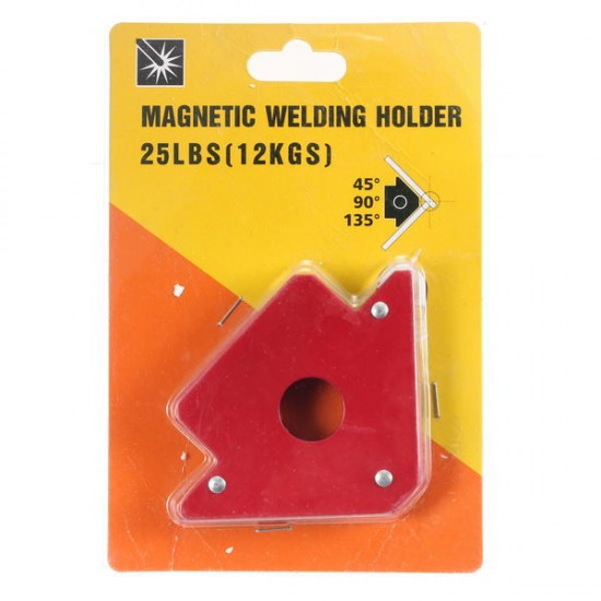 Magnetic Welding Holder Arrow Shape for Multiple Angles Holds Up to 25 Lbs for Soldering Assembly Welding Pipes Installation