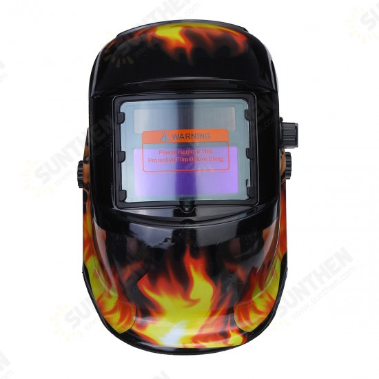 Solar Auto Darkening Welding Helmet Grinding Mask Filter Protective Cover