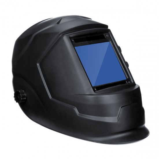 Solar Energy Automatic Dimming Welding Mask Auto Darkening Welding Helmet Area 4 Sensors External Adjustment Arc Tig Mig DIN5-DIN13