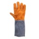 Welding Gloves Welders Work Soft Cowhide Leather Plus Gloves for Protecting Hand Tool