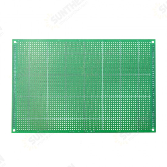 10pcs 12x18cm FR-4 2.54mm Single Side Prototype PCB Printed Circuit Board