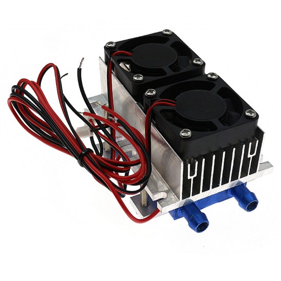 12V 144W Semiconductor Refrigeration Sheet Small Air Conditioning Fan Cooling Refrigeration Kit
