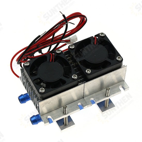 12V 144W Semiconductor Refrigeration Sheet Small Air Conditioning Fan Cooling Refrigeration Kit