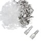 200Pcs 2.8mm/4.8mm/6.3mm Silver Terminals