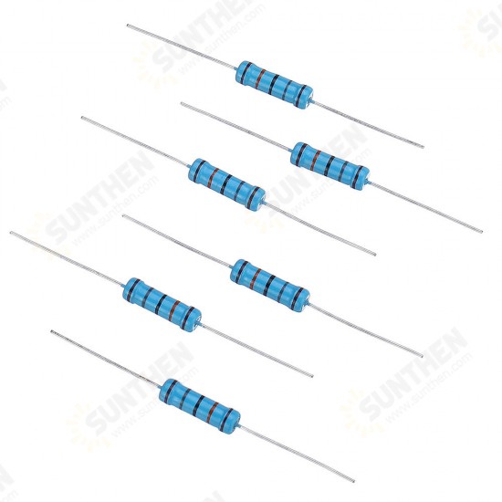 20pcs 2W 180KR Metal Film Resistor Resistance 1% 180K ohm Resistor