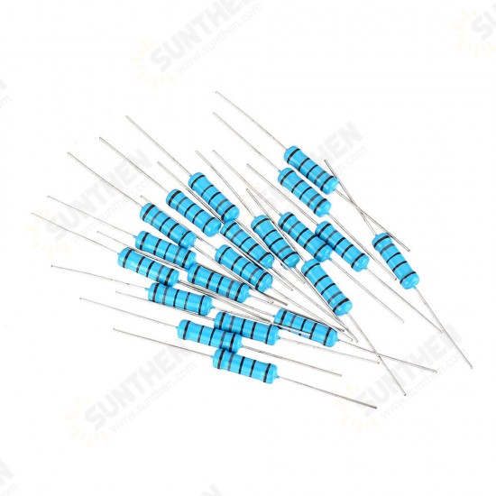 20pcs 2W 1.8KR Metal Film Resistor Resistance 1% 1.8k ohm Resistor