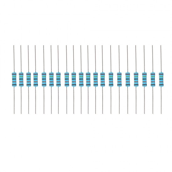 20pcs 2W 240KR Metal Film Resistor Resistance 1% 240K ohm Resistor