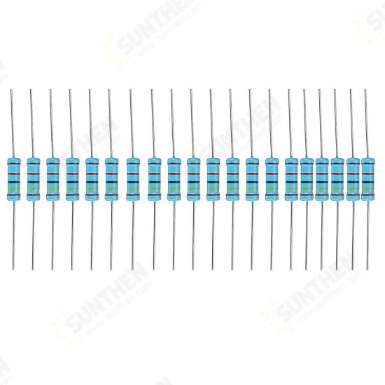 20pcs 2W 24KR Metal Film Resistor Resistance 1% 24K ohm Resistor