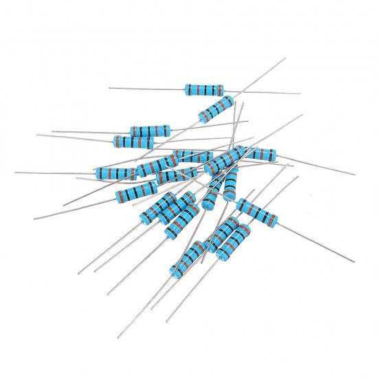 20pcs 2W 300KR Metal Film Resistor Resistance 1% 300K ohm Resistor