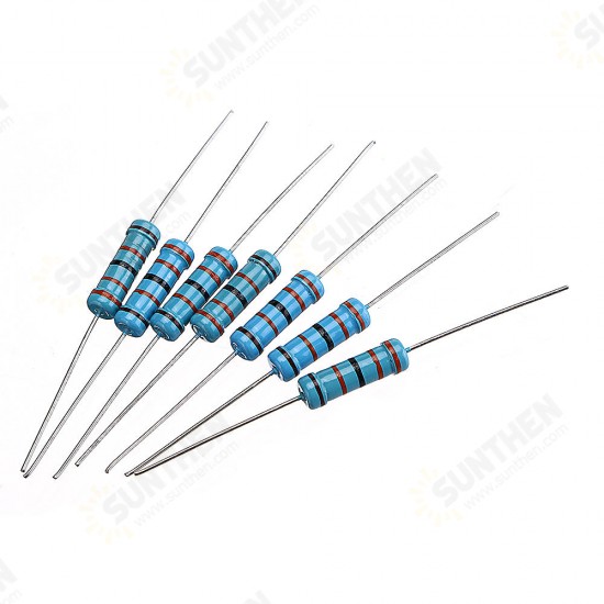 20pcs 2W 330KR Metal Film Resistor Resistance 1% 330K ohm Resistor