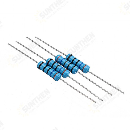 20pcs 2W 360R Metal Film Resistor Resistance 1% 360 ohm Resistor