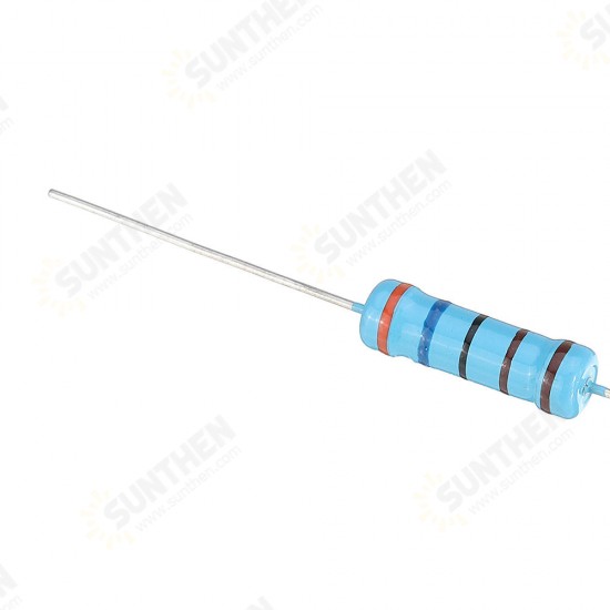 20pcs 2W 3.6KR Metal Film Resistor Resistance 1% 3.6K ohm Resistor