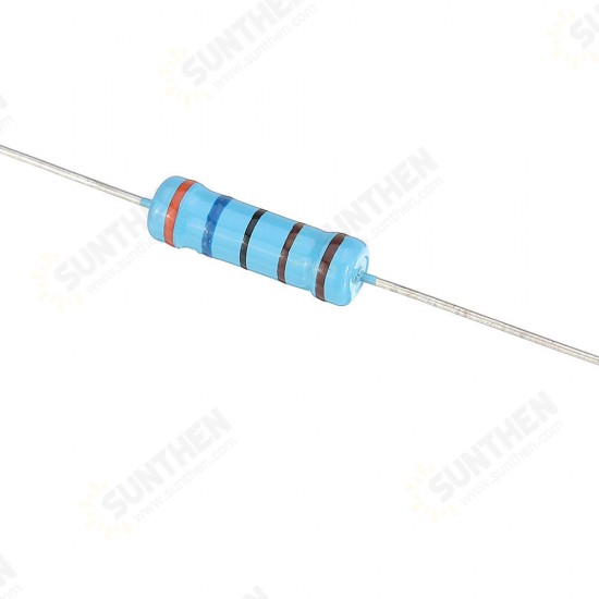 20pcs 2W 3.6KR Metal Film Resistor Resistance 1% 3.6K ohm Resistor